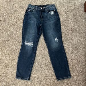 Judy Blue Boyfriend Fit Womens Jeans